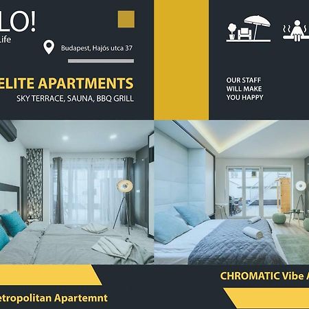 Bpr Elite Apartments - Sky Terrace Budapest Kültér fotó